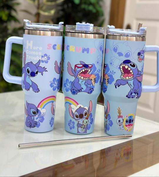 ستانلي stitch ازرق غامق